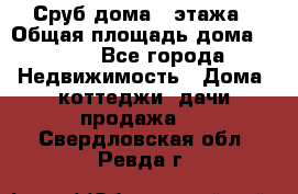 Сруб дома 2 этажа › Общая площадь дома ­ 200 - Все города Недвижимость » Дома, коттеджи, дачи продажа   . Свердловская обл.,Ревда г.